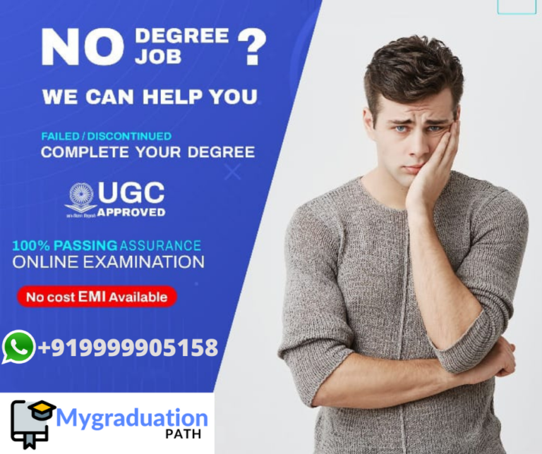 Online Fast Track Degree India Graduation in one Year