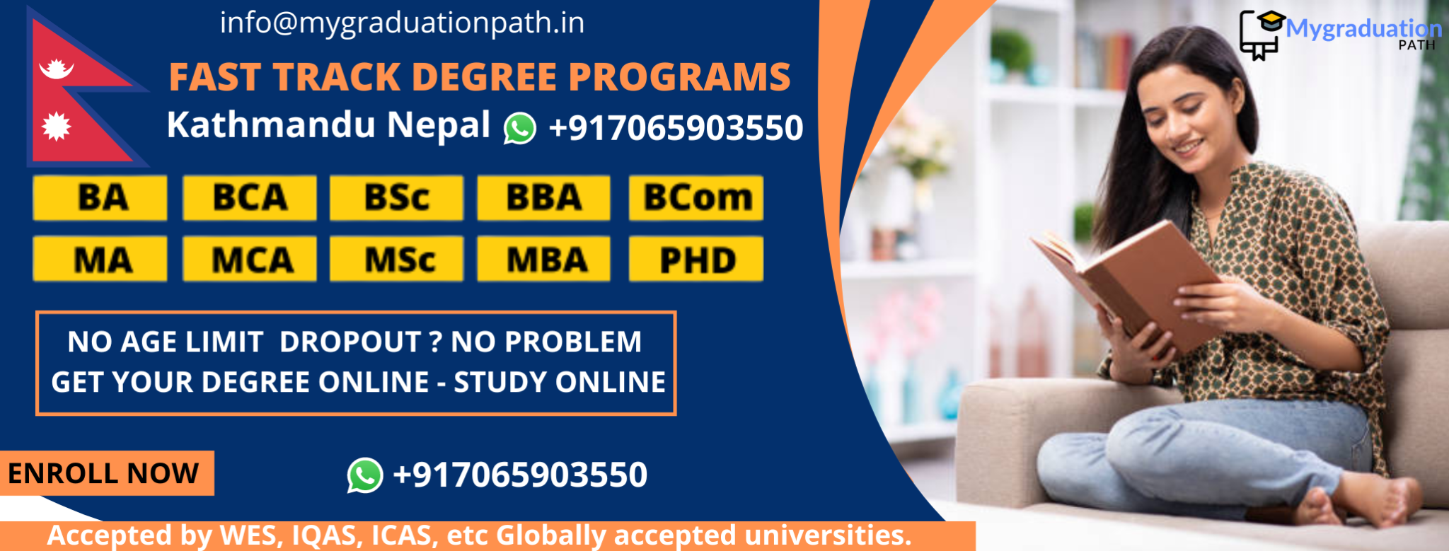 Fast Track Degree in Kathmandu Nepal Graduate Faster Degree in One Year