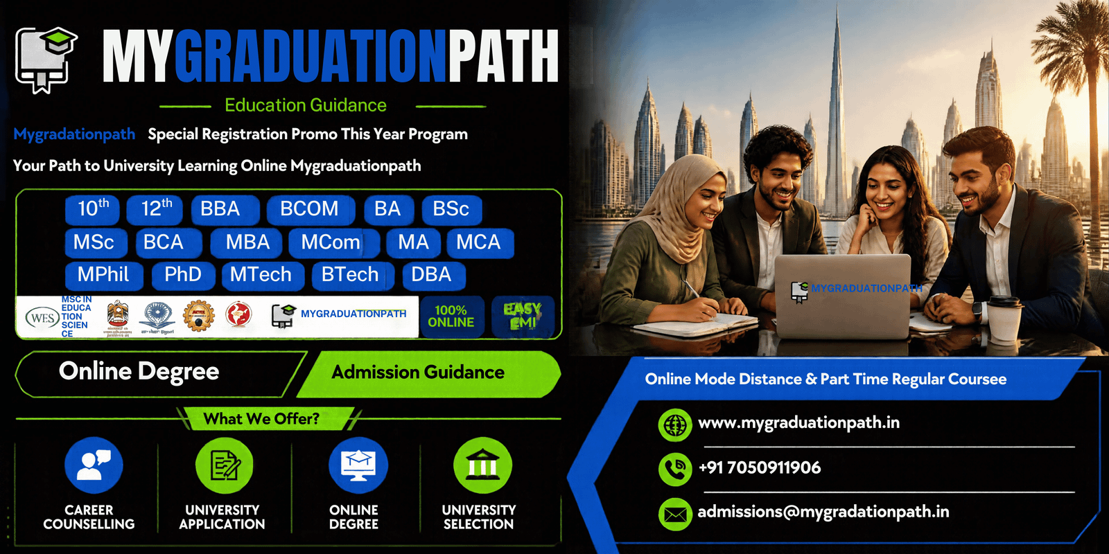Online Degree United Arab Emirates (UAE) | Fast-Track Options | Distance Education